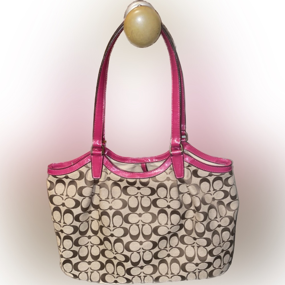 Coach large purse - Picture 2 of 9